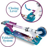 Patinete Frozen Disney Oficial Mr Popye - Plegable, Freno Trasero, Manillar Ajustable - details 4