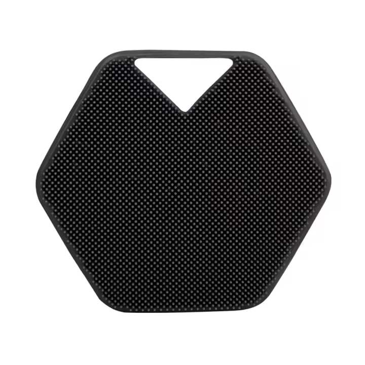 Cepillo De Baño De Silicona Exfoliante Portátil Con Montaje En Pared Para Lavar Cabello Y Masajear El Cuerpo Y La Cara - 1