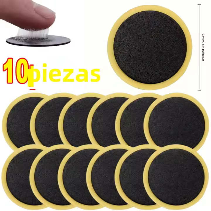Parche De Reparación De Neumáticos De Bicicleta Sin Pegamento Adhesivo Reparación Rápida Protección Del Neumático Para Bicicleta De Montaña Y Carretera Pads De Reparación De Neumáticos Internos - 1