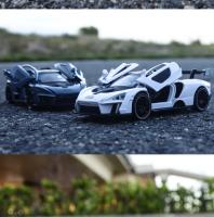 McLaren Senna De 1:32 Coche Deportivo Modelo Metálico Juguete De Colección Con Sonido Y Luz Para Niños Simulación Vehículos Diecast - details 11
