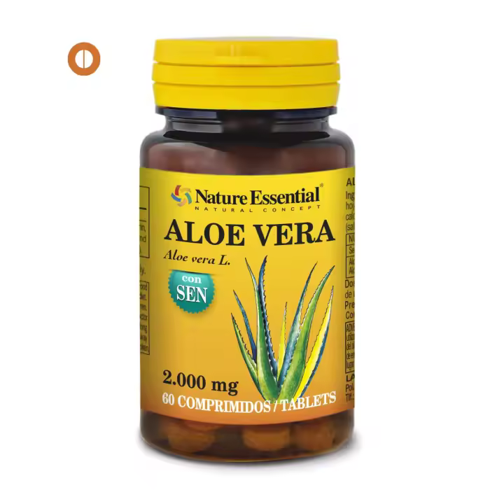 NATURE ESSENTIAL ALOE VERA + SEN 60 COMPRIMIDOS - 1