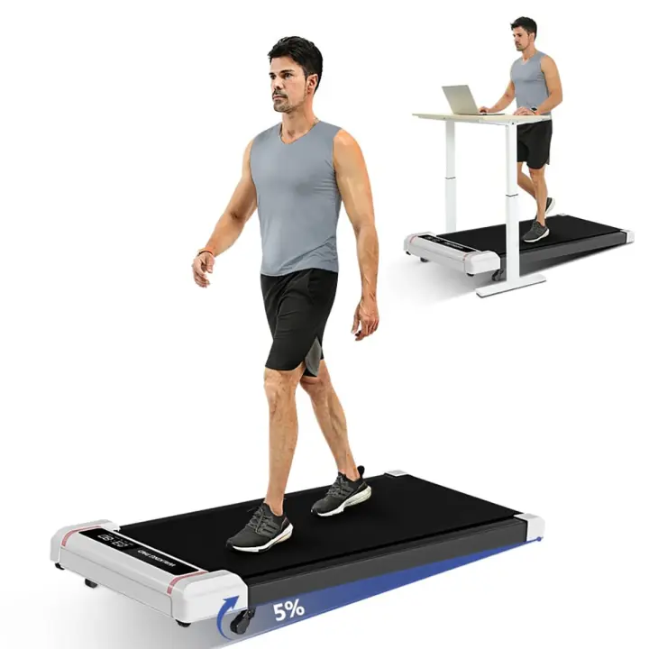 Clover Fitness Cinta de Correr WalkPad Pro A5 Incline | Innovadora/Inclinación Ajustable + Velocidad Regulable | Compatible con App Móvil | Fácil de Guardar | Diseño Elegante y Compacto | Silenciosa - 1