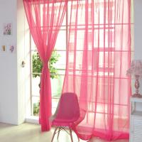 Cortinas De Tulle Sencillas Y Transparentes Para Decoración De Ventanas Estilo Moderno Para Sala De Estar Y Dormitorio Panel De Pantalla Para Ventanas - details 6