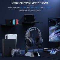 Auricular De Juego BINNUNE Con Micrófono Para PS4 PS5 Xbox Series X|S Xbox One PC Switch Auriculares De Juego Con Cable Para Playstation 5 Xbox 1 - details 8