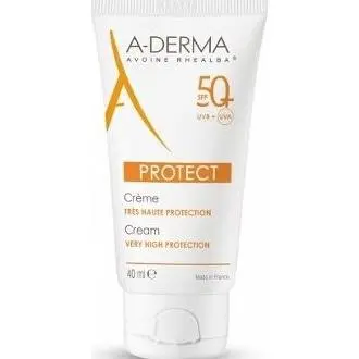 A-Derma Protect Crema Fotoprotectora Spf50+, 40 Ml - 1