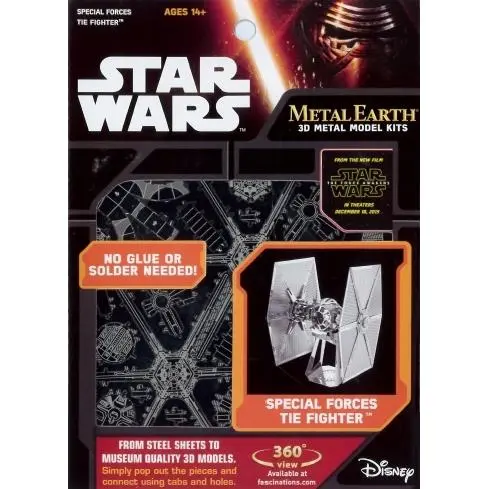 METAL TIERRA STAR WARS EP7 FUERZAS ESPECIALES TIE FIGHTER MODELO 3D KIT - 1