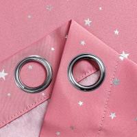 Cortinas Para Niños Con Estrellas Y Negro Resistente Al Sol Para Dormitorio Y Sala De Estar Ventanas Modernas De Doble Capa Sin Encaje - details 9
