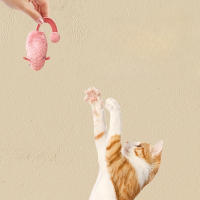 Nuevos Juguetes Interactivos Para Gatos Ratones De Peluche Luminosos Juego Para Gatos Jóvenes Y Adultos Reducción De Boredom - details 1