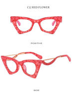 Gafas De Ojos Retro Para Mujer OEC CPO E678 Marco De Gafas De Moda Acetato Lente Transparente Para Receta Médica - details 6
