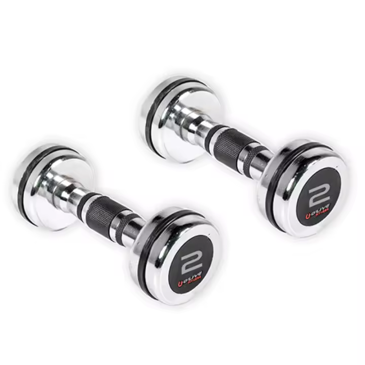Mancuernas Cromadas O'Live Fitness, 2 Kg - 1