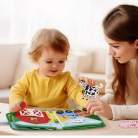 Libro Ocupado Montessori Para Bebés Educación Temprana Juguete De Actividad De Historia De Animales En La Granja Juego De Cuentos Para Motricidad Fina Y Quietud Para Niños Pequeños - details 6