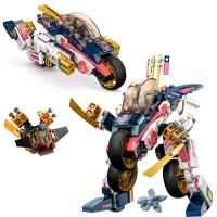 Bloques De Construcción Compatible MOC Sets Serie Ninja Sora's Transforming Mech Bike Juguete De Transformación Para Niños Regalo De Bloques Pequeños Para Edad 6-12 - details 4