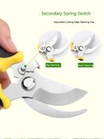 Tijeras De Podar Profesional LIXIU Con Agarre Antideslizante Acero Inoxidable Para Jardín Poda De Árboles Tijeras Manuales Color Rojo Amarillo Verde - details 4