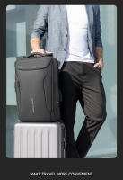 Mochila De Negocios impermeable para hombre, morral de viaje para ordenador portátil con carga USB, se adapta a ordenador portátil de 17 pulgadas y equipo técnico - details 6