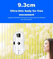 LIECTROUX YW610 Limpiador de ventanas robot, pulverización de agua única, succión de 2800Pa, tanque de agua de 30 ml, detección de bordes, 3 modos de limpieza y protección de fallo de energía de 20 minutos - details 12