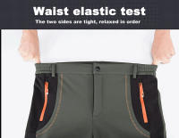 Pantalones De Hielo LNGXO Para Mujer Impermeables Y Cálidos De Poliéster Y Spandex Para Senderismo Trekking Camping Esquí Outdoor Resistente Al Viento Trousers Gruesos - details 10