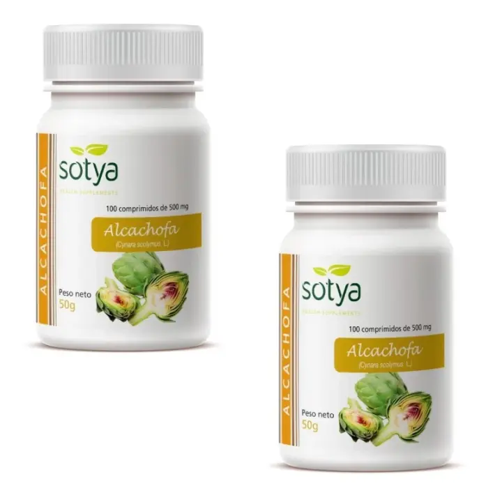 SOTYA ALCACHOFA 100 COMPRIMIDOS PACK 2 UNIDADES - 1