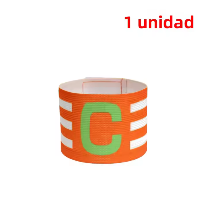 Armband De Lider Competición 1-10pcs Transpirable Para Jugador De Fútbol Capitán Bandera Icono Transparente Para Equipo De Football - 1
