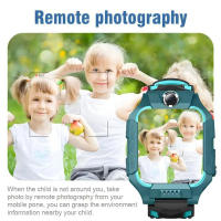 Reloj inteligente impermeable para niños y niñas, dispositivo deportivo con seguimiento de ubicación, llamada HD, mensaje de voz, cámara, Tarjeta Sim - details 8