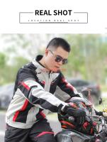Chaqueta De Motocicleta Impermeable Para Hombres Con Protección EVA Ropa De Carreras Moto Arracimienta Pantalones Usables Para Moto - details 30
