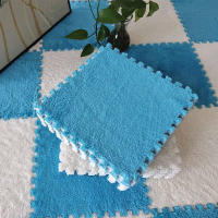 Carpetas De Piso De 20 Piezas Estilo Ins Para Habitación Dormitorio Y Sala De Estar Resistentes a Manchas Y Splicing Tamaño 30x30 Cm Para Niños - details 3