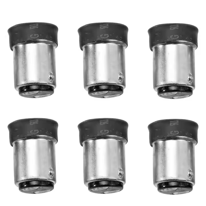 Convertidor De Bombilla 6 Pcs Soporte De Luz Adaptador LED Plástico B15 a E14 Base Para Iluminación Doméstica - 1
