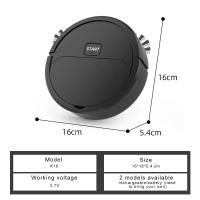 Aspiradora Robot Portátil Automática Para El Hogar LIXIU 2024 Recargable Por USB Máquina Tridimensional Para Limpieza Seca Y Húmeda - details 3