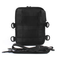 Bolsa De Manillar Universal Para Moto Moto Traveller Bar Handlebar T-Bar Para Harley Dyna Street Bob FXBB Softail Bolsa De Almacenamiento De Maletero - details 3