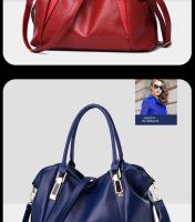 Bolsos cruzados de cuero PU suave para mujer, bolsos casuales, bolso de hombro con asa superior, bolsos grandes de diseñador, calidad de lujo, nuevo - details 13