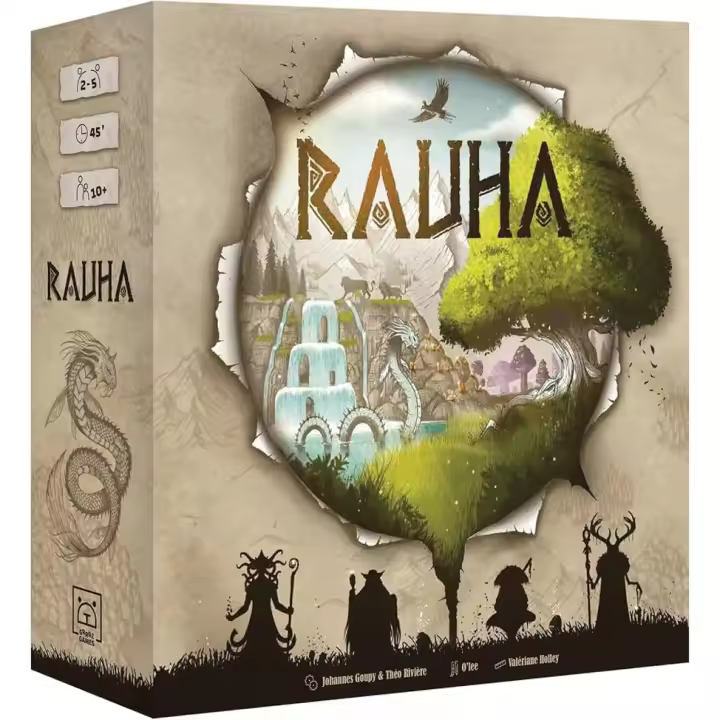 Maldito Games Rauha - Juego de Mesa en Castellano - Juego de Estrategia - Reglas Sencillas - 2 a 5 Jugadores - 1