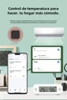 Termómetro Y Higrómetro Zigbee WiFi Mini Para Hogar Inteligente Compatible Con Google Home Alexa Y APP Remote De Tuya - details 6