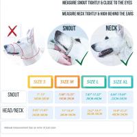 Muzzle Para Perros De Nylon Suave Antirruido Entrenamiento Mascarilla De La Boca Para Pequeños Y Grandes Perros Previene Mordeduras - details 0