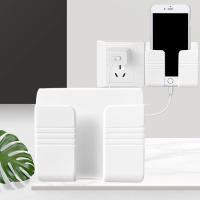Soporte De Teléfono Móvil Para Pared Con Estación De Carga Y Control Remoto Organizador Ecológico Montado En La Pared Para Espacio De Vida - details 3