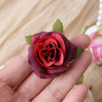 10/20PCS Rosas Artificiales Para Decoración De Casa Boda Fiesta Navidad Jardín Arco De Flores Silken Decoración De Pastel De Cumpleaños - details 3