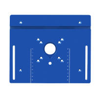 Kit De Elevador De Ruteador Para Carpintería - Placa De Inserto Para Mesa De Ruteador Aluminio Con Guía De Miter Y Bracket Para Motores De 65mm - details 14