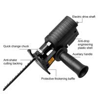 Adaptador De Sierra Reciprocante Accesorio Para Taladro Eléctrico Convertido En Sierra Para Corte De Madera Herramientas Eléctricas - details 3