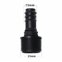 Conector De Barbaco De Jardín De Plástico 1PC Hembra/Macho Tamaño De Hilo 1/2 3/4 a 1 Pulgada Fitting De Riega Para Jardín - details 9