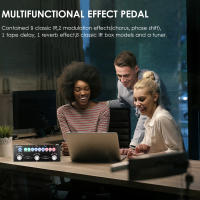 Pedal De Efectos Electrónicos Para Guitarra CUVAVE CUBE BABY Portátil Multifuncional Con Reproducción De Música Inalámbrica Y Grabación De Teléfono - details 9