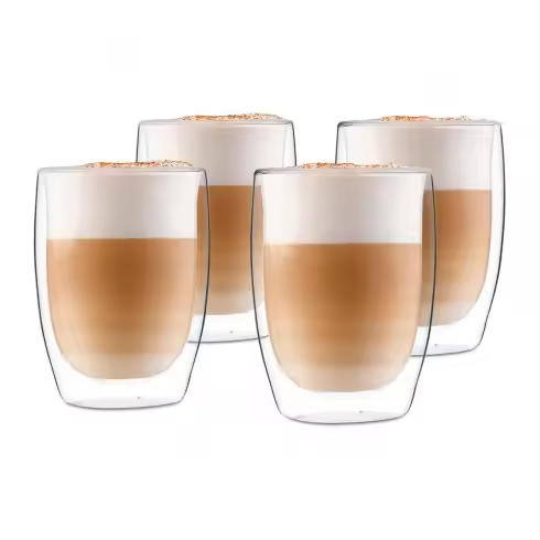 Set 4 Vasos doble Cristal de 350 ml - 1