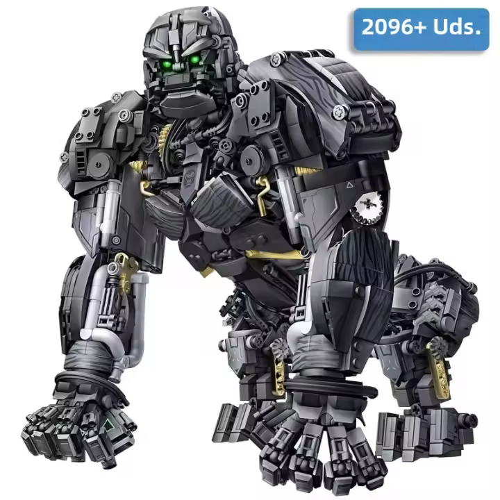 Bloques De Construcción MOC 2086PCS Gorila Ciudad Transformación Técnica Robot Modelo Juguetes DIY Para Niños Regalo - 1