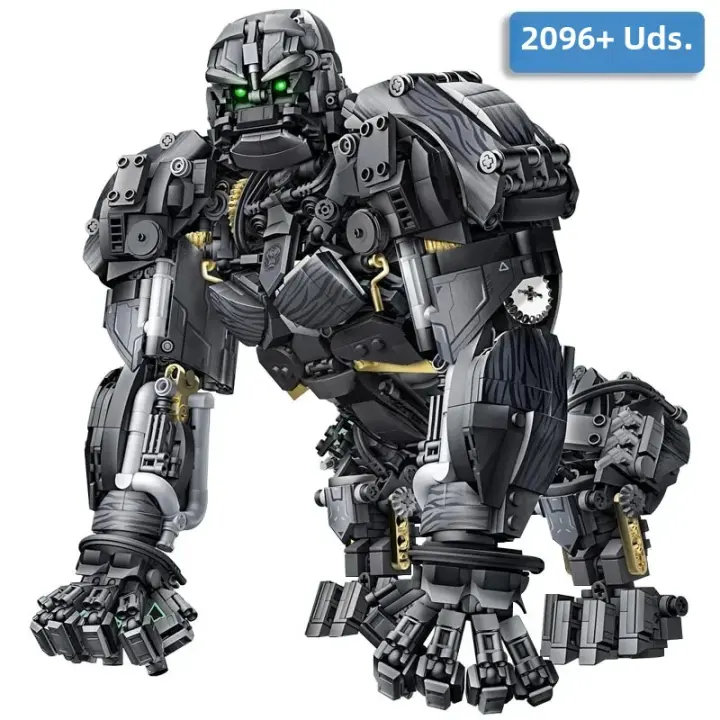 Bloques De Construcción MOC 2086PCS Gorila Ciudad Transformación Técnica Robot Modelo Juguetes DIY Para Niños Regalo - 1