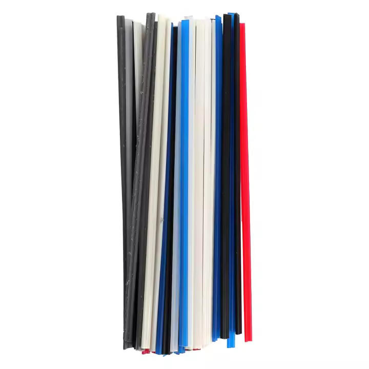Barra de soldadura de plástico de 60 piezas, Kit de varilla de soldadura de plástico PP/PVC/ABS, adecuado para reparación de plástico de parachoques de coche - 1