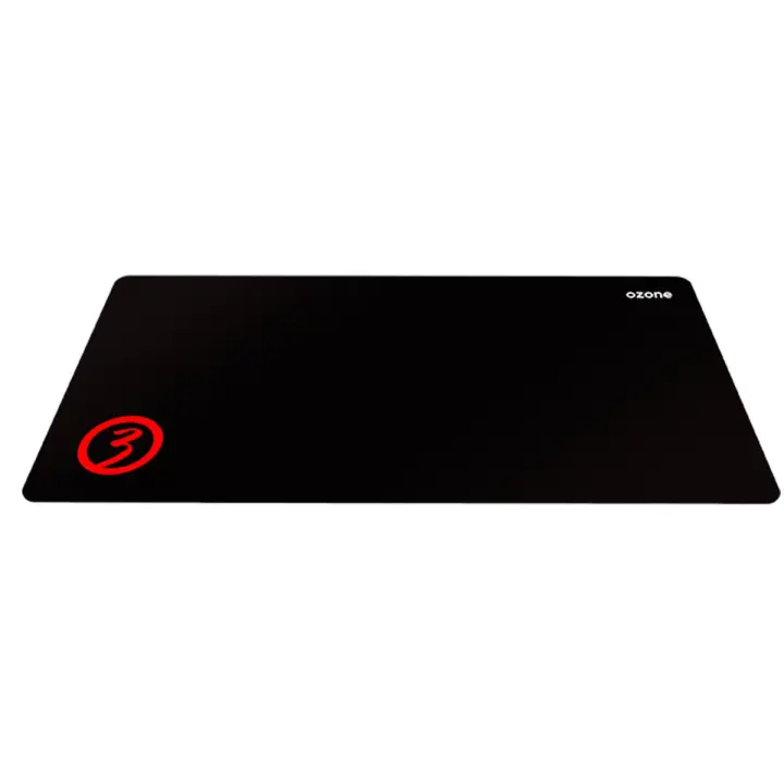 ALFOMBRILLA GAMING OZONE GROUND LEVEL EVO - Diseño Gamer,  Alfombrilla XL,  Ergonómica, Superficie Tela Suave, Base de Goma, Antideslizante, Negro - 1