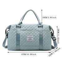 Bolsa De Viaje De Capacidad Grande Weekender Con Compartimento Para Zapatos Deportes Y Fitness Para Mujeres Bolsa De Mano - details 20