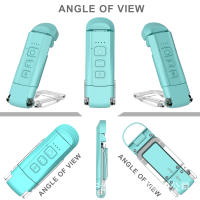 Nueva luz de lectura con clip para libro, luz nocturna con carga USB, lámpara de mesa con clip portátil, protección para los ojos, mini luz LED para libro con tarjeta - details 17