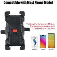 Soporte Ajustable Y Giratorio Para Motos Compatible Con iPhone Samsung Huawei Xiaomi Soporte Para GPS Navegación DVR Cámara - details 8