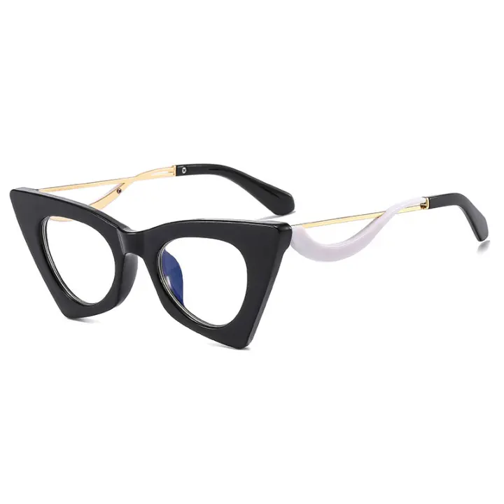 Gafas De Ojos Retro Para Mujer OEC CPO E678 Marco De Gafas De Moda Acetato Lente Transparente Para Receta Médica - 1