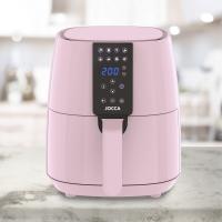 Freidora Jocca de aire caliente digital de la línea Sweet en color rosa con 3.8L de capacidad,1450W de potencia, pantalla táctil LCD, 8 programas preestablecidos, temporizador hasta 60 minutos, control de temperatura entre 80ºC y 200ºC - details 2