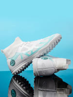 Zapatos De Fútbol Profesionales Para Adolescentes Y Adultos Antideslizantes Con Encastre De Suela De Goma Cómodos De Alto Tornillo TF - details 1