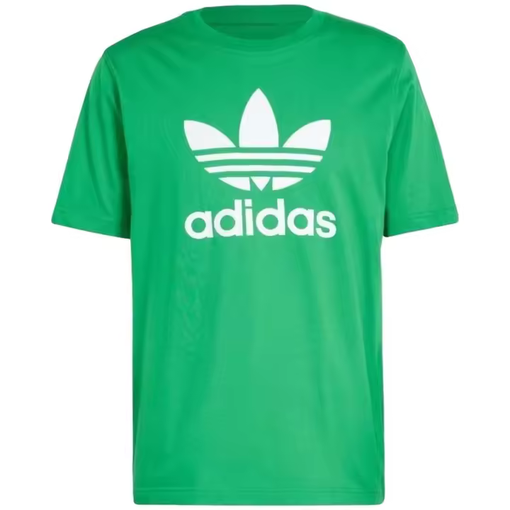 Camiseta de Manga Corta Adidas Trefoil para hombre en color verde - 1